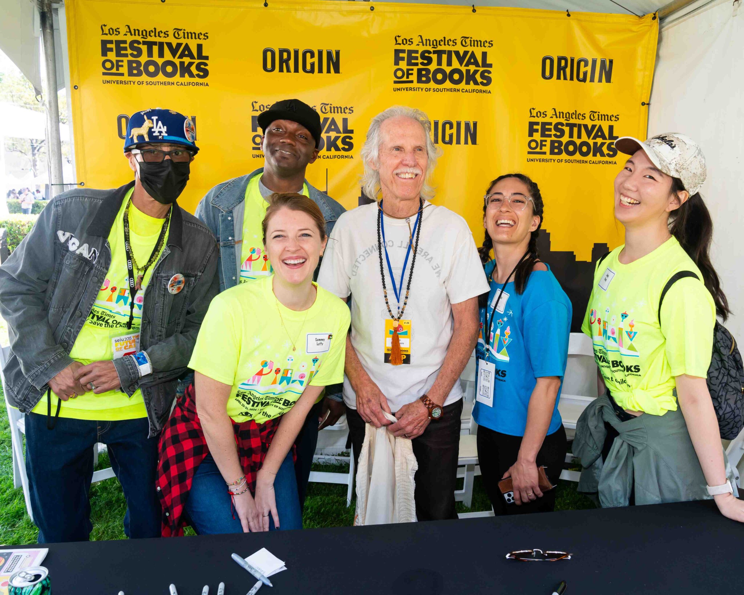 Festival of books volunteers